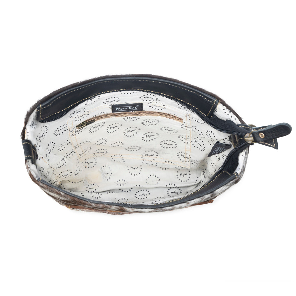 Flowering Hand-Tooled Bag