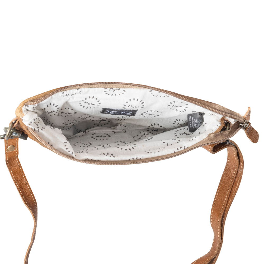 Silver Unicorn Leather & Hairon Bag - MyraUSA
