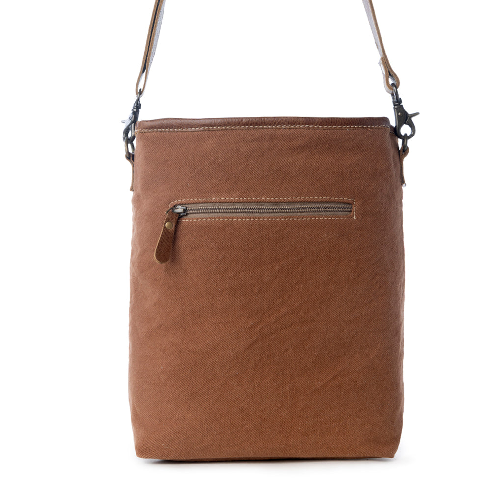 Floral Embers Hand-Tooled Bag - Myra USA
