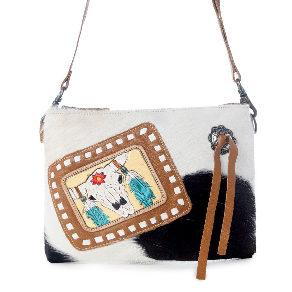 Sublime Hand-Tooled Bag - Myra USA