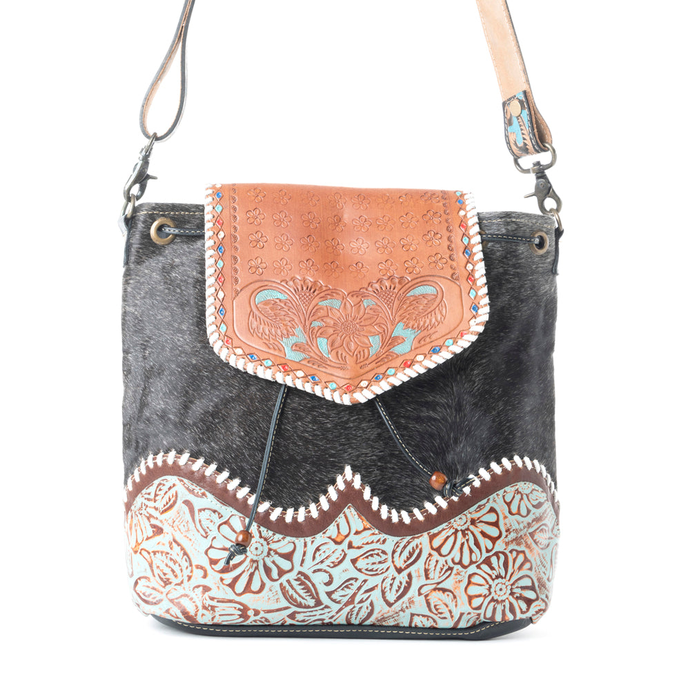 Landscape Hand-Tooled Bag - MyraUSA