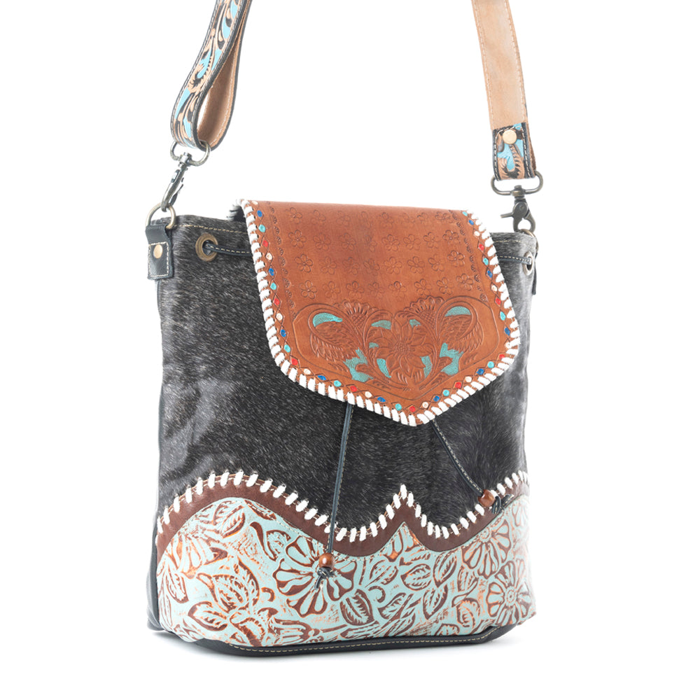 Landscape Hand-Tooled Bag - MyraUSA