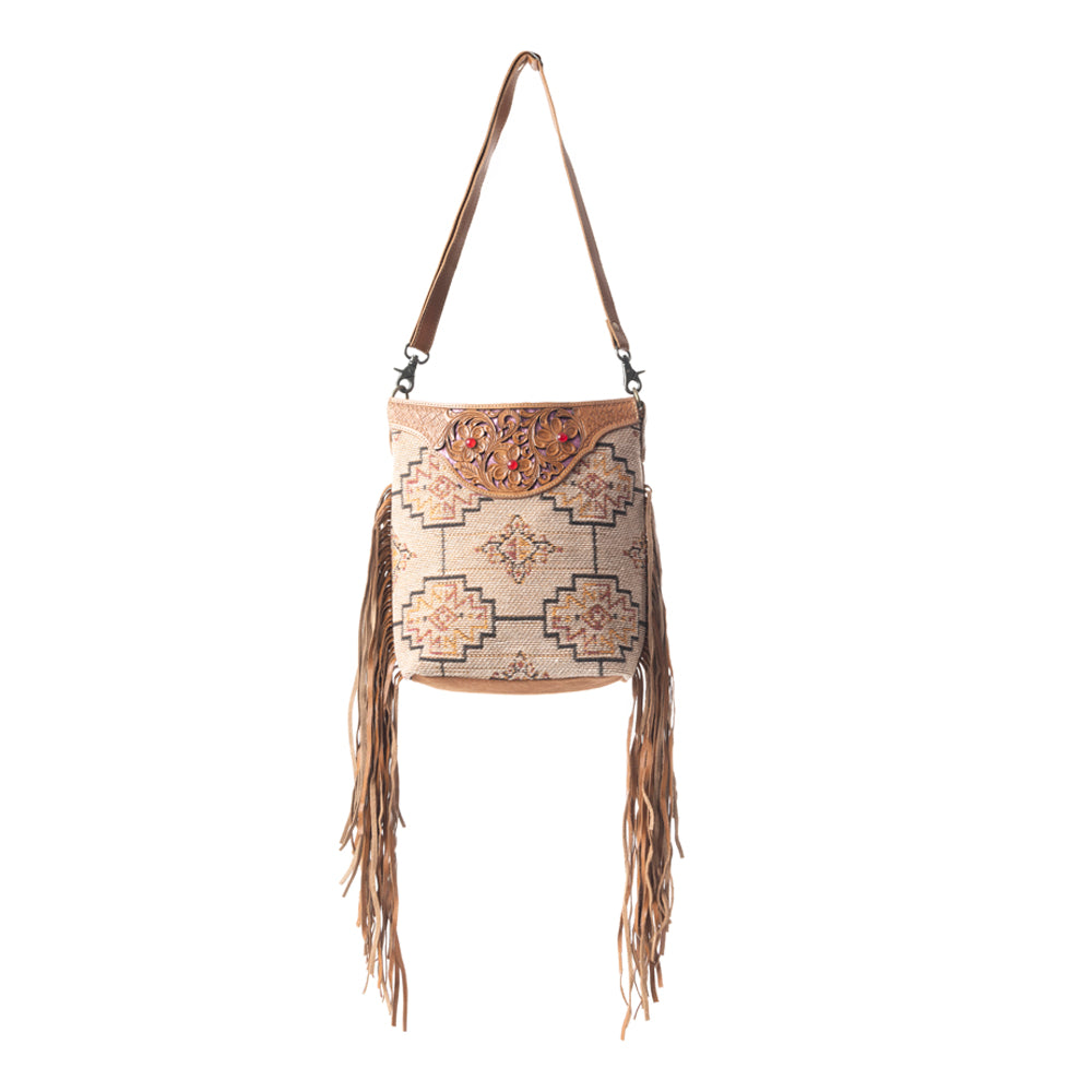 Accelerate Hand-Tooled Bag - MyraUSA