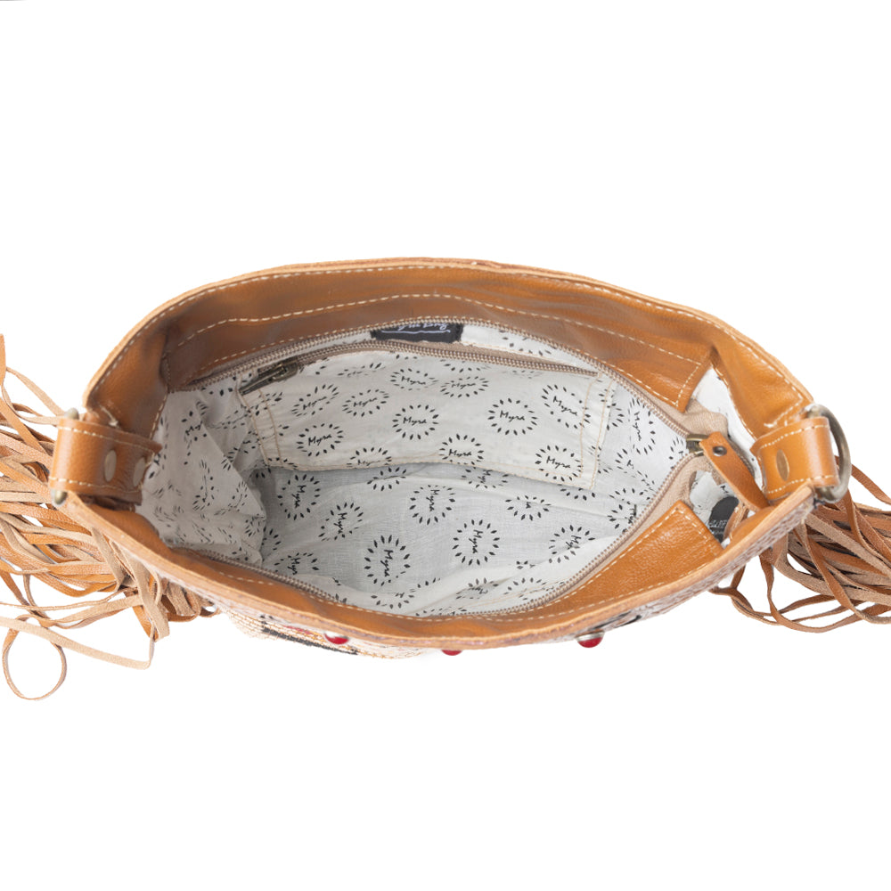 Accelerate Hand-Tooled Bag - MyraUSA