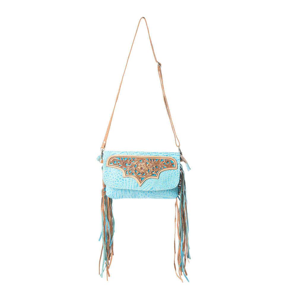 Heartsy Hand-Tooled Bag - MyraUSA