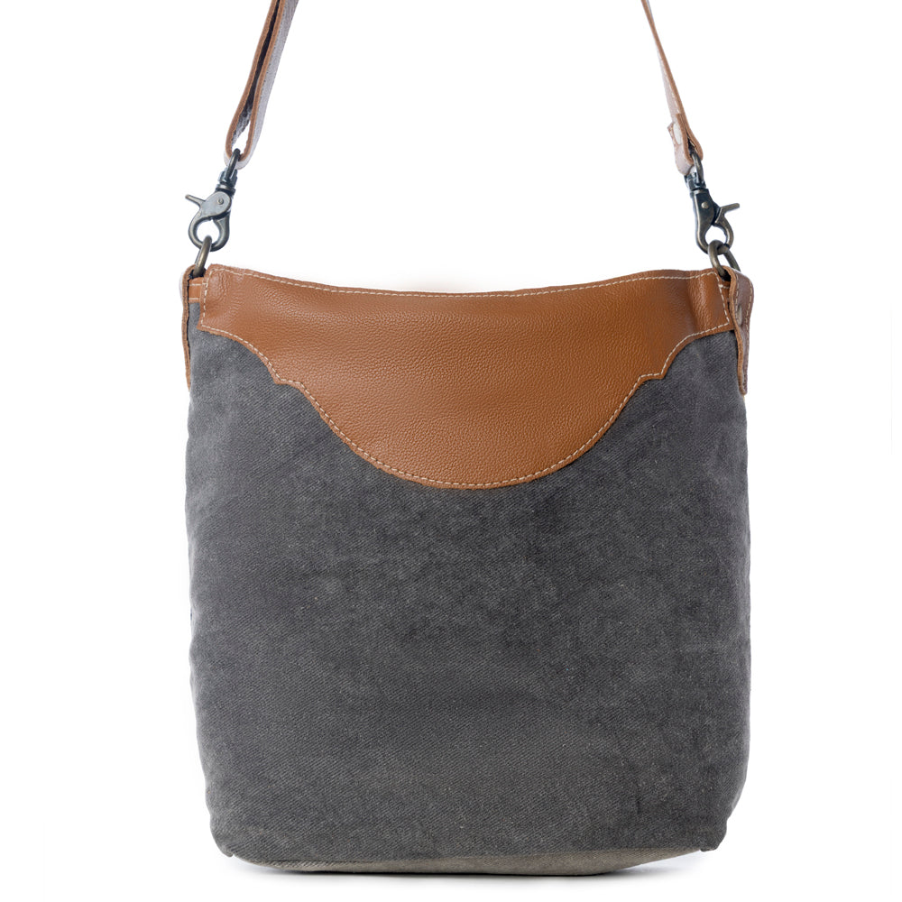Blue Spring Hand-Tooled Bag - Myra USA