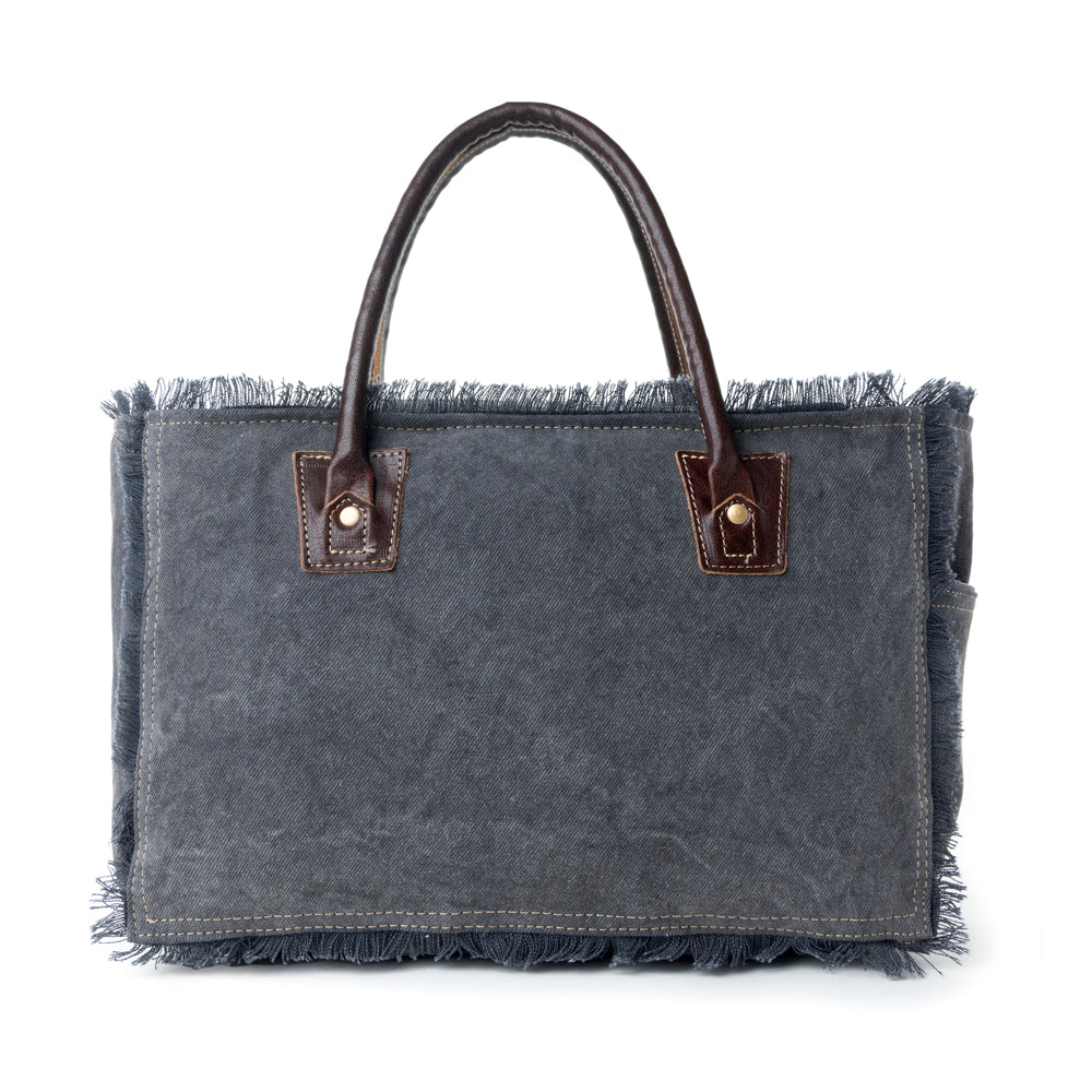 Articulate Canvas & Hairon Bag - Myra USA