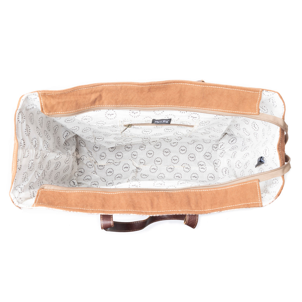 Coral Blossoms Weekender Bag - MyraUSA