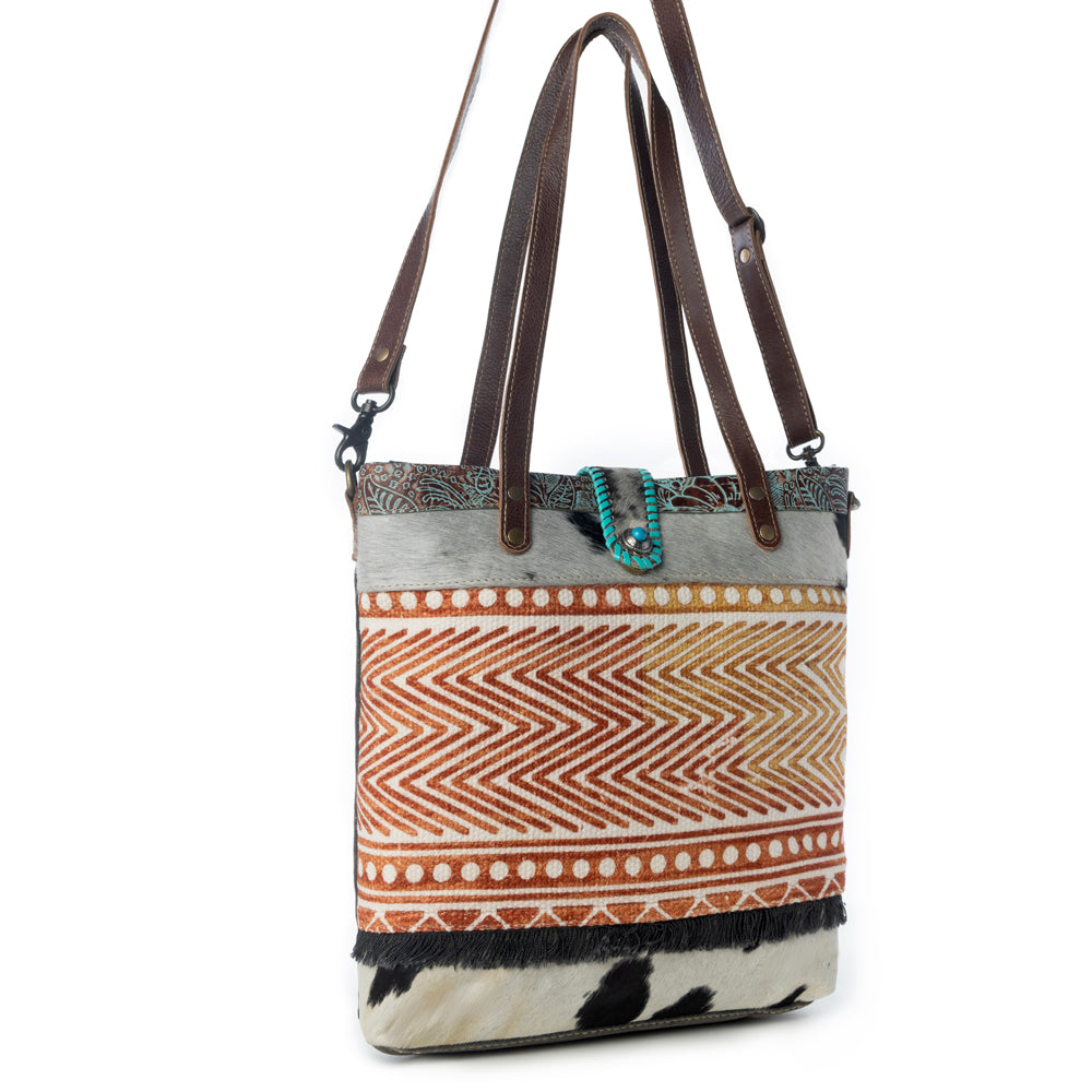 Fading Vermillion Tote Bag - Myra USA