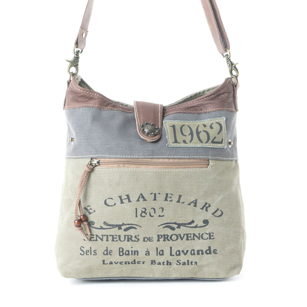 Psychedelic Gray Shoulder Bag - MyraUSA