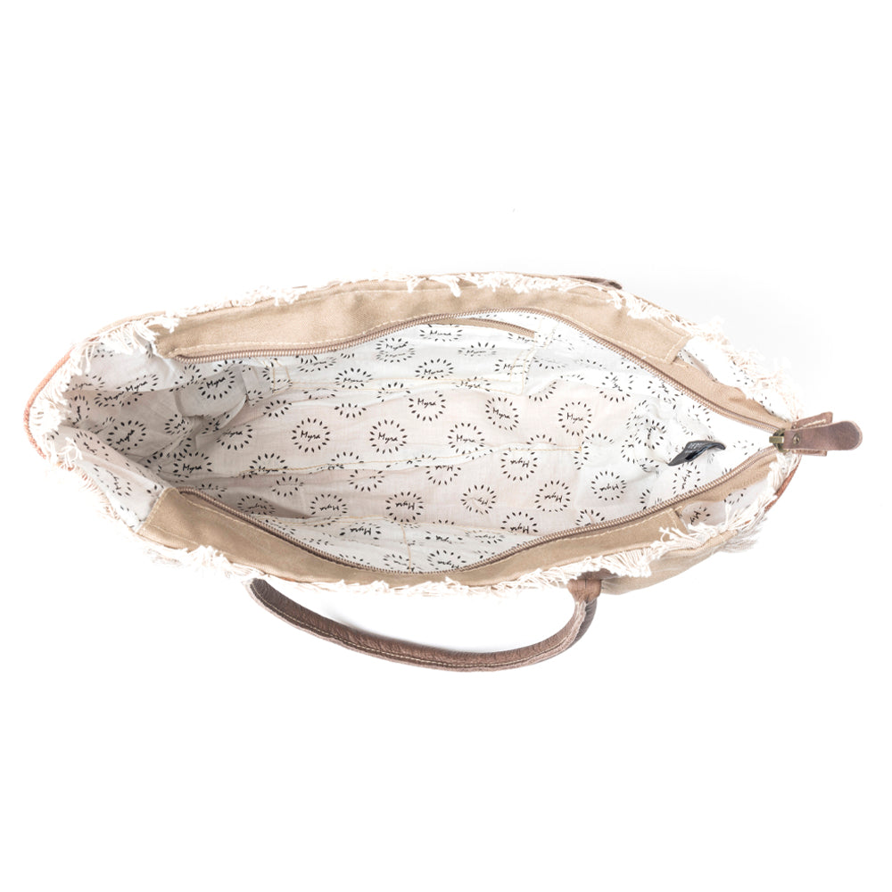 Ecru Small & Crossbody Bag - MyraUSA