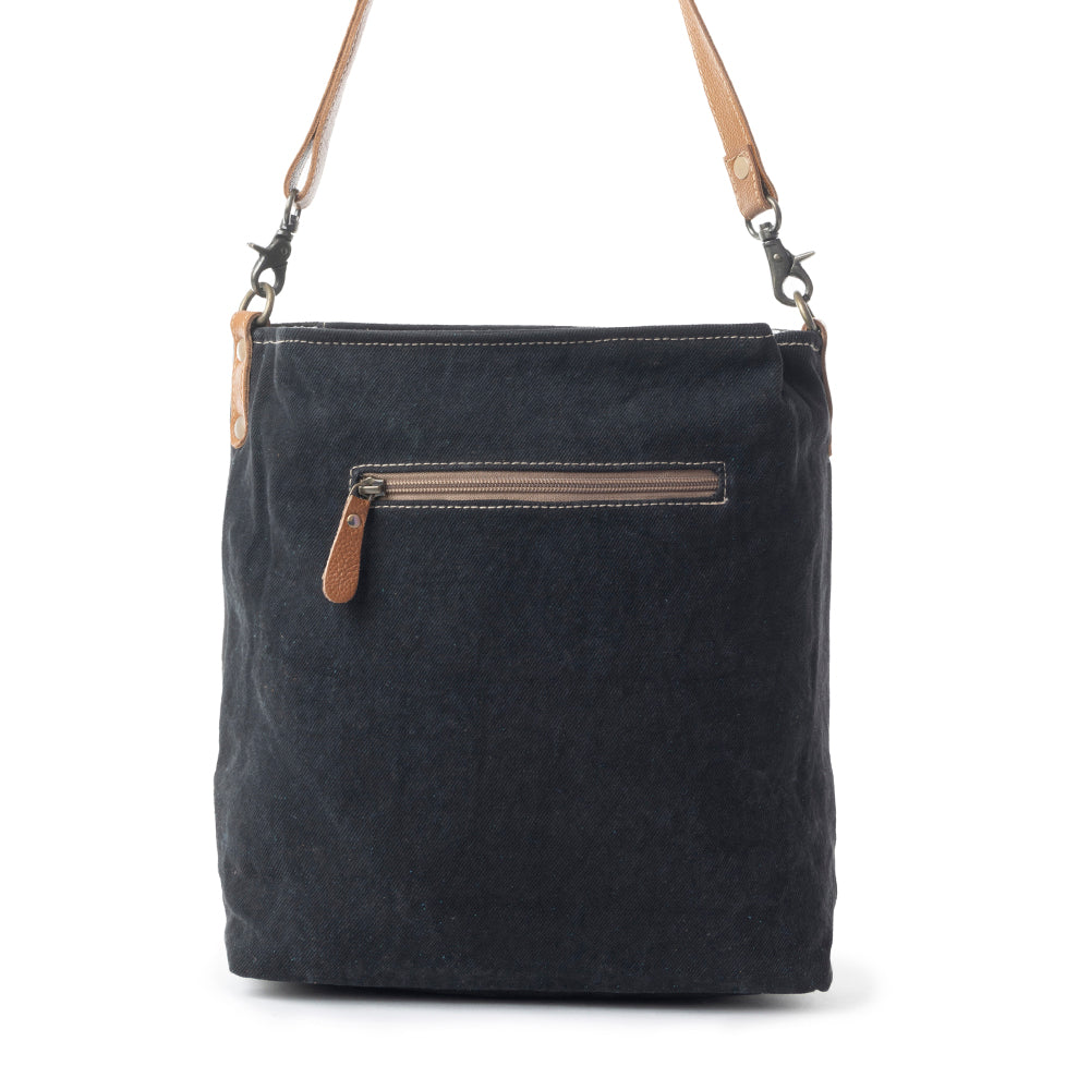 Blue candle Hand-Tooled Bag - MyraUSA