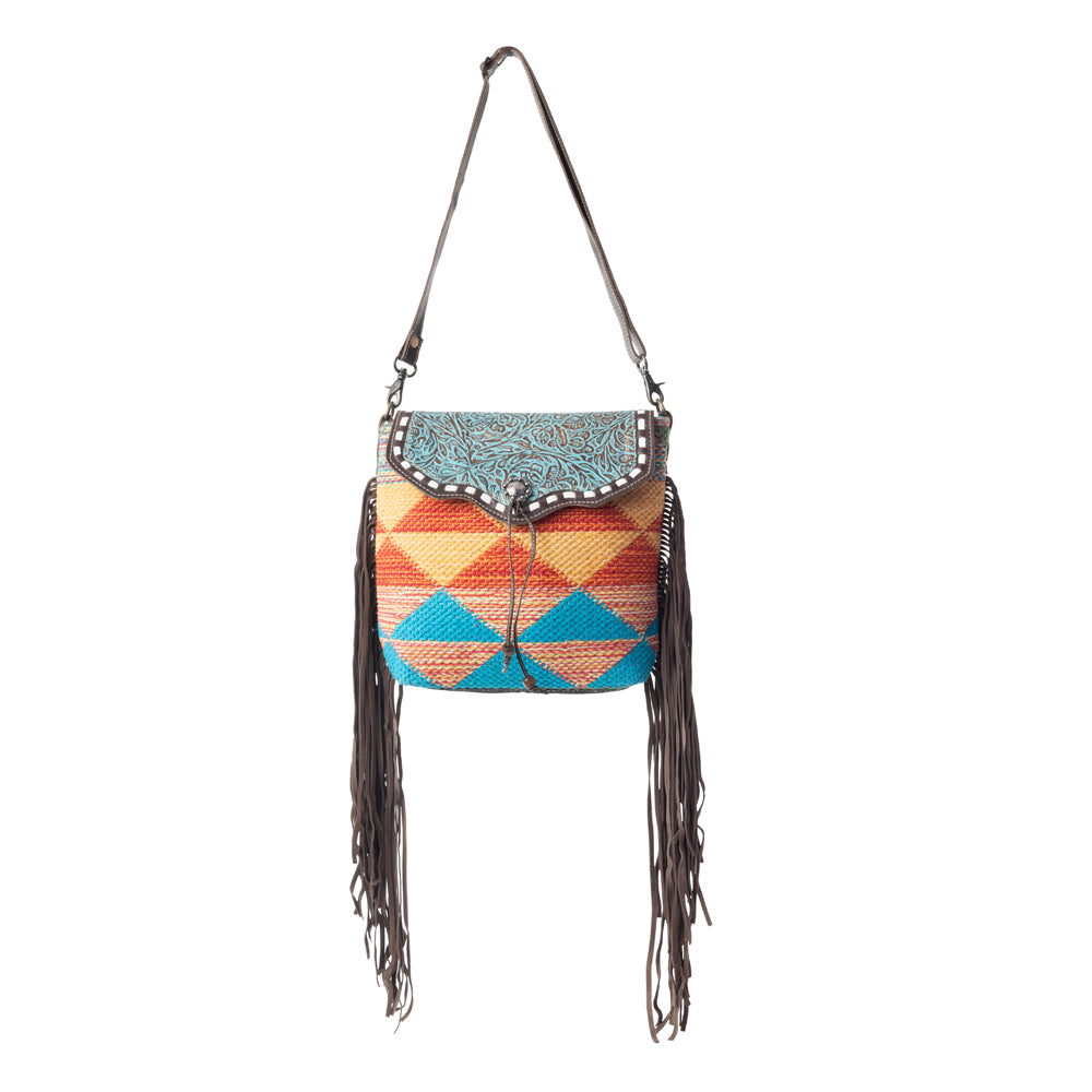 Garth blues Small & Crossbody Bag - MyraUSA