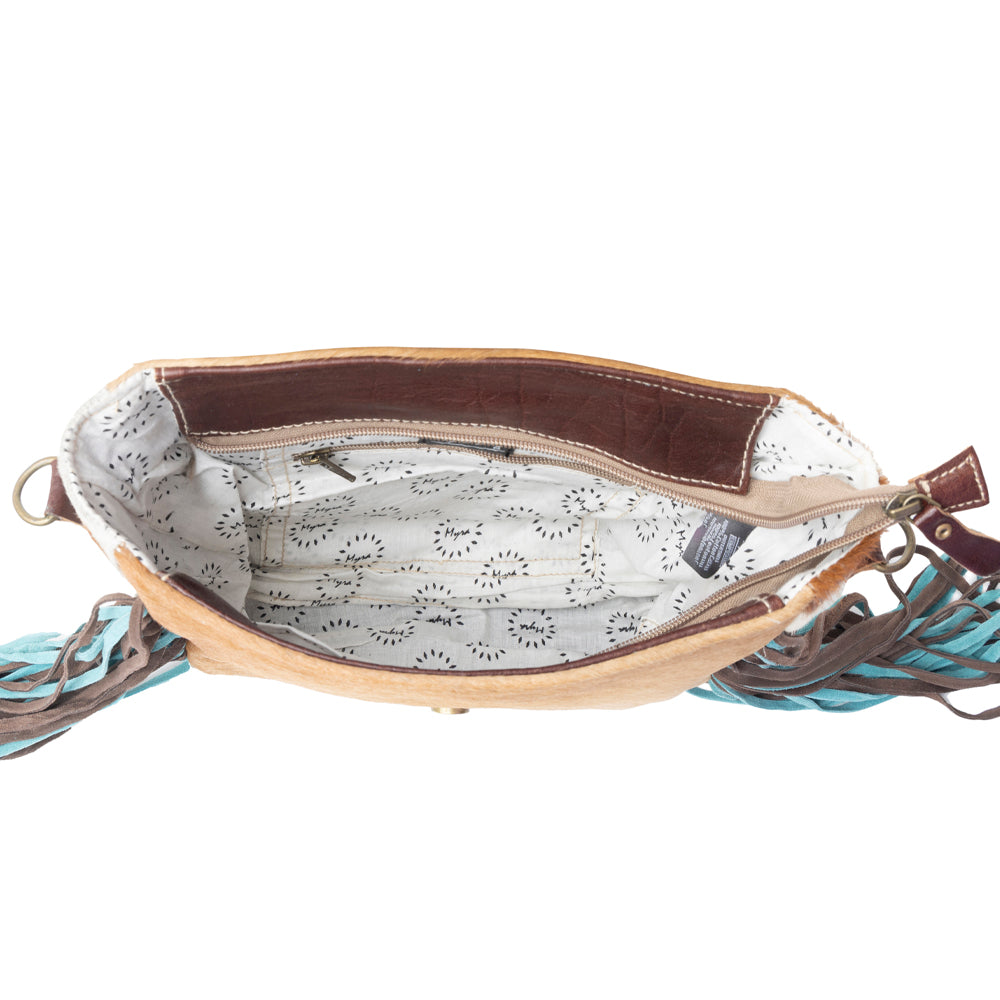 Rangoli Leather & Hairon Bag - MyraUSA