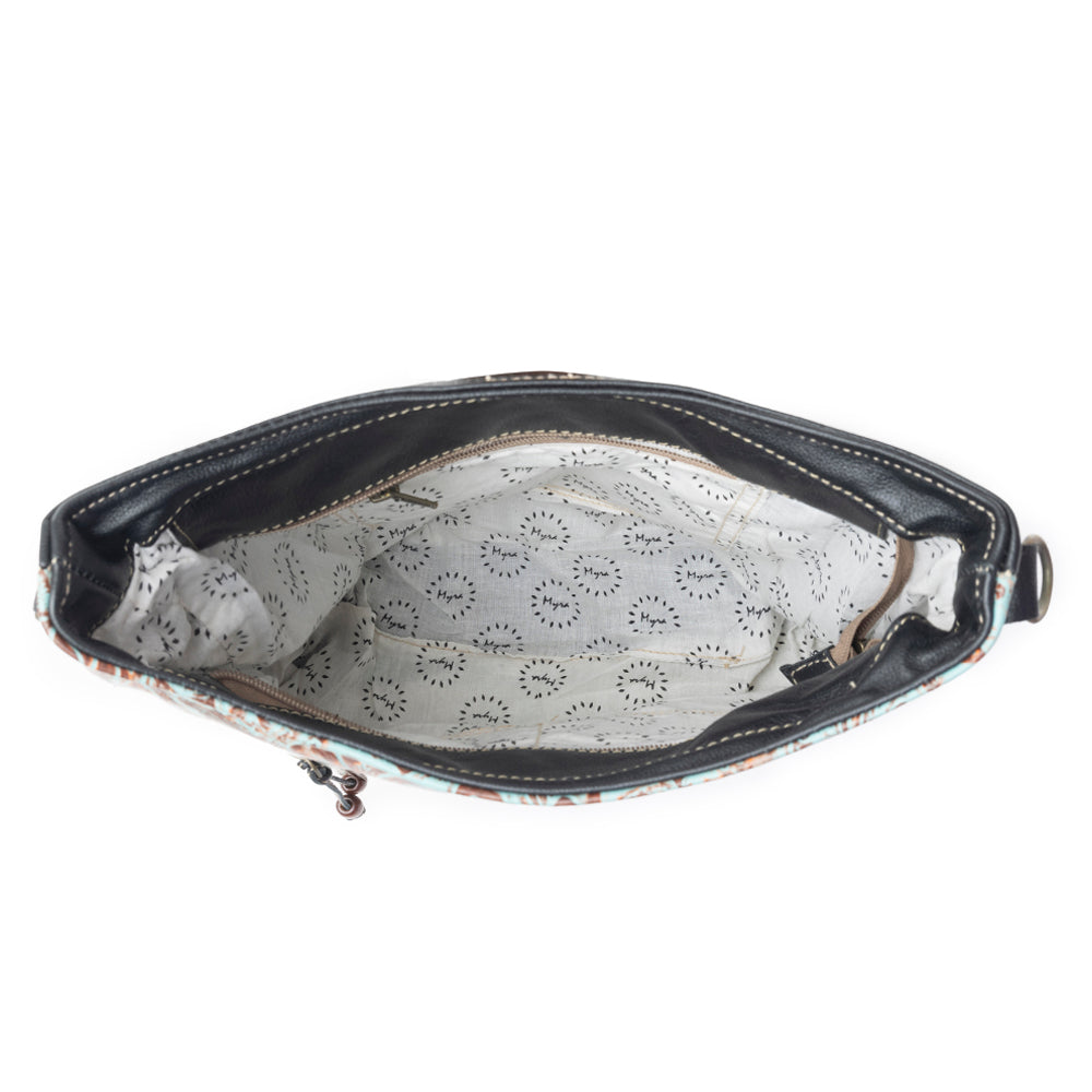 Rustic Tinge Hand-Tooled Bag - MyraUSA