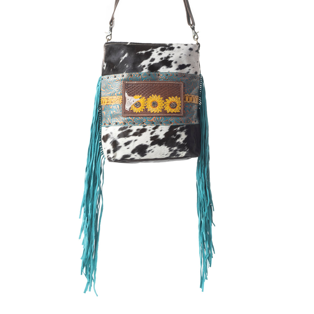 Cyber Line Hand-Tooled Bag - MyraUSA