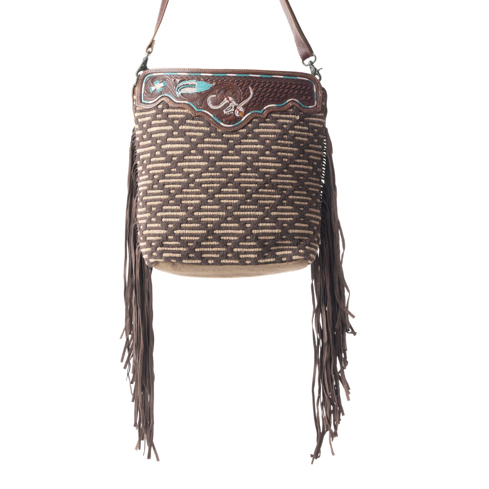 Vellichor Hand-Tooled Bag - MyraUSA