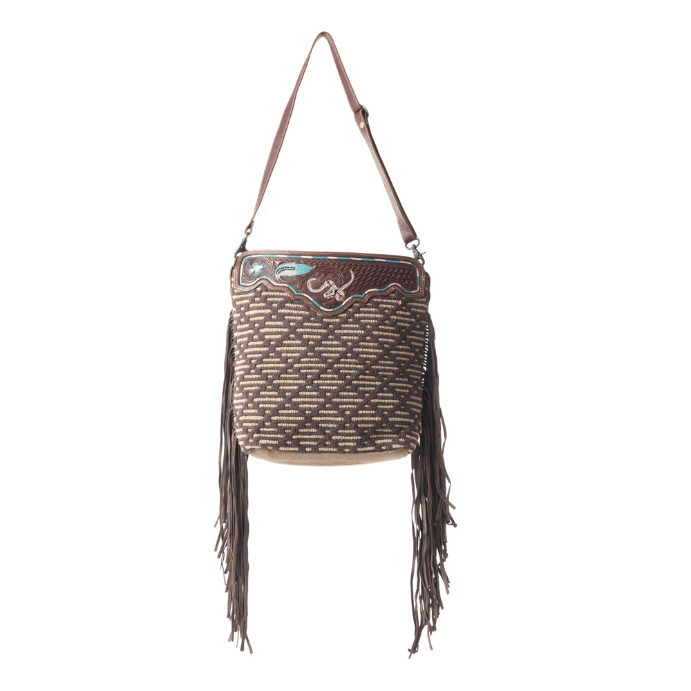 Vellichor Hand-Tooled Bag - MyraUSA