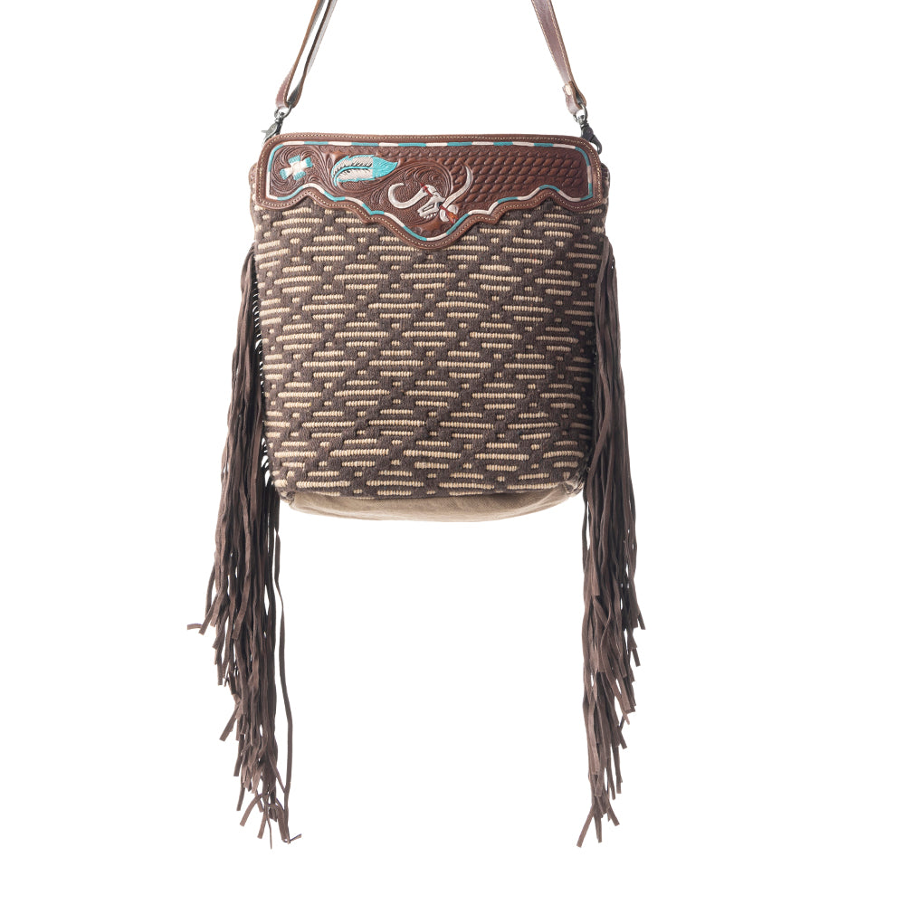 Vellichor Hand-Tooled Bag - MyraUSA