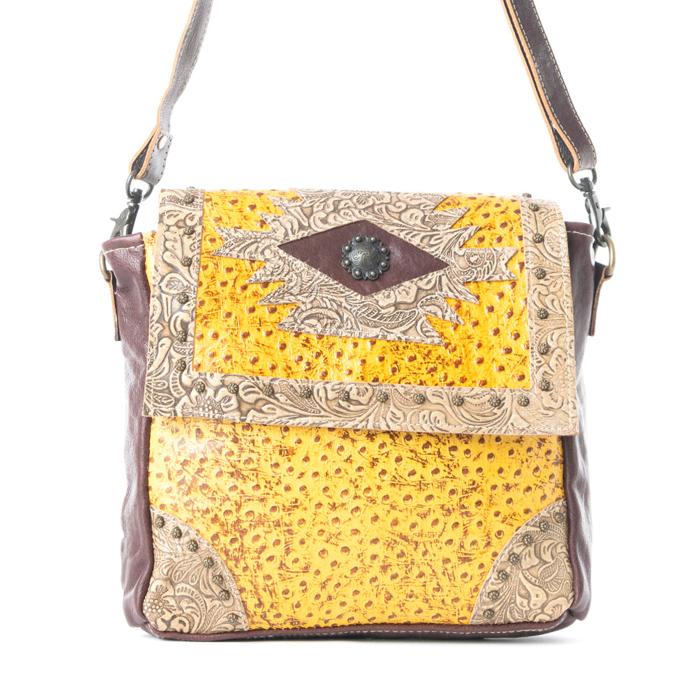 Ray Leather & Hairon Bag - MyraUSA