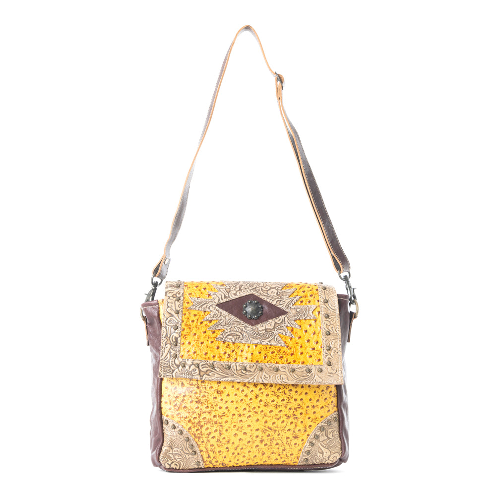 Ray Leather & Hairon Bag - MyraUSA