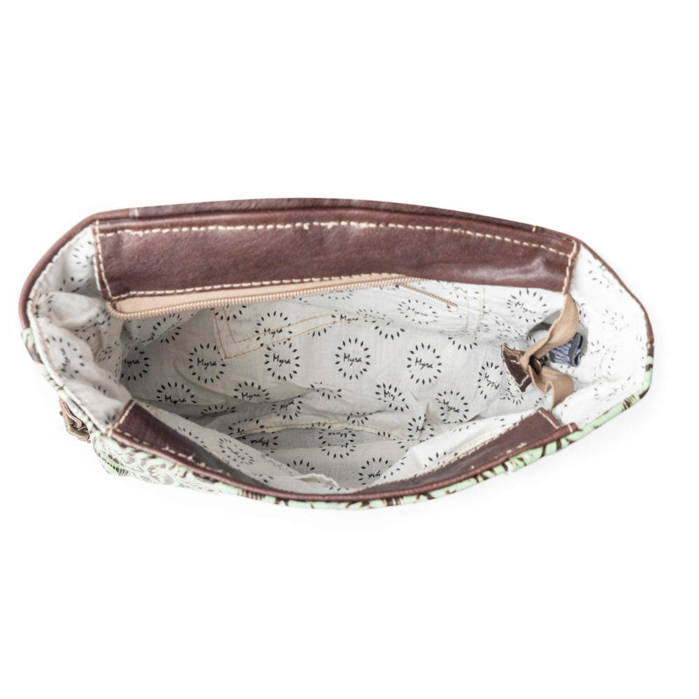 Bull'S Eye Leather & Hairon Bag - MyraUSA