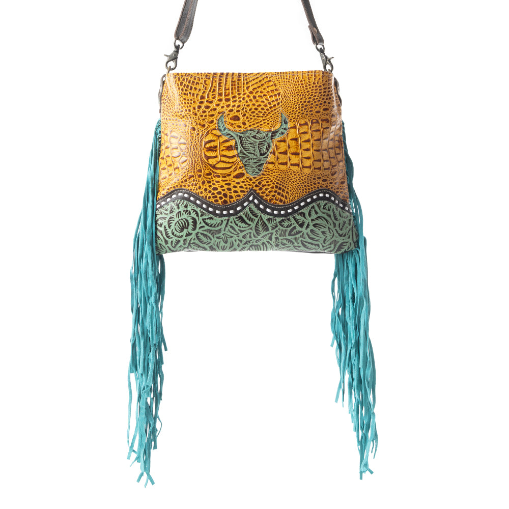 Fah Leather & Hairon Bag - MyraUSA