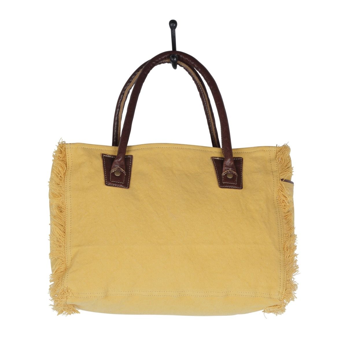 Supine Canvas & Hairon Bag - MyraUSA