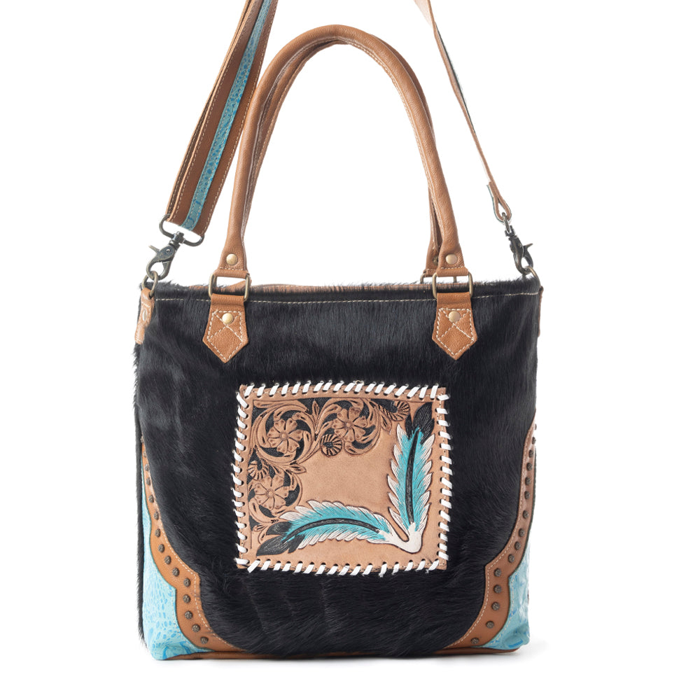 Camera Hand-Tooled Bag - MyraUSA