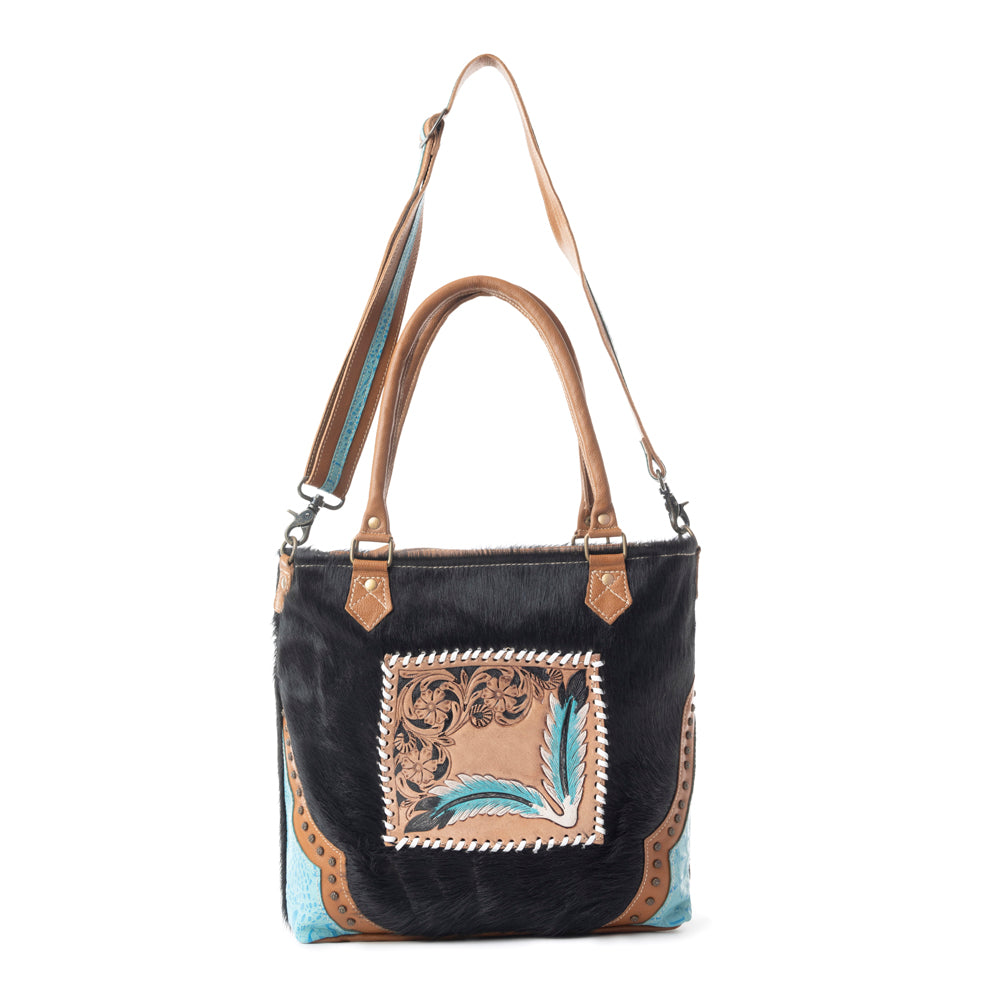Camera Hand-Tooled Bag - MyraUSA