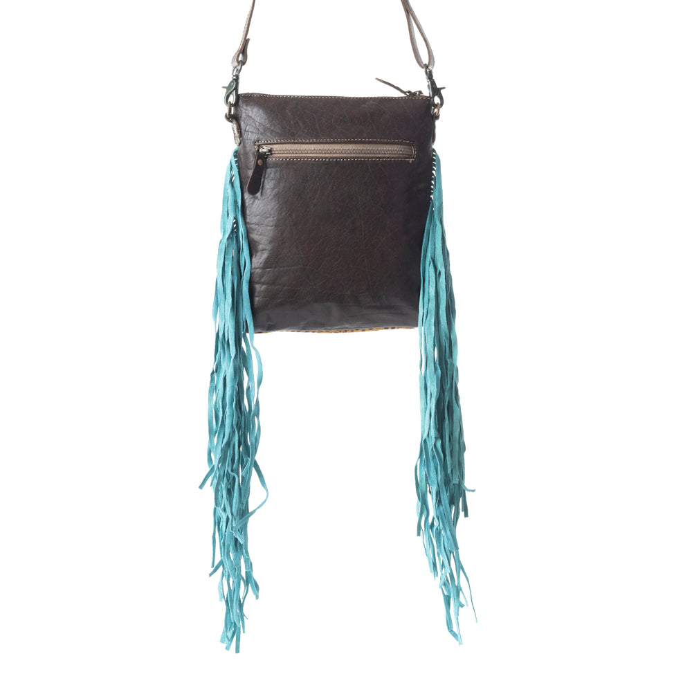 Tale'S Gem Leather & Hairon Bag - MyraUSA