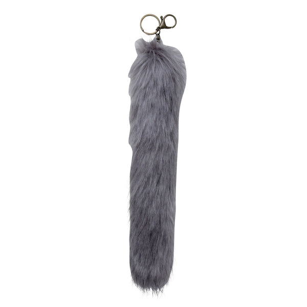 Hyena White Bag Charm - MyraUSA