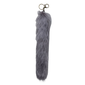 Hyena White Bag Charm - MyraUSA