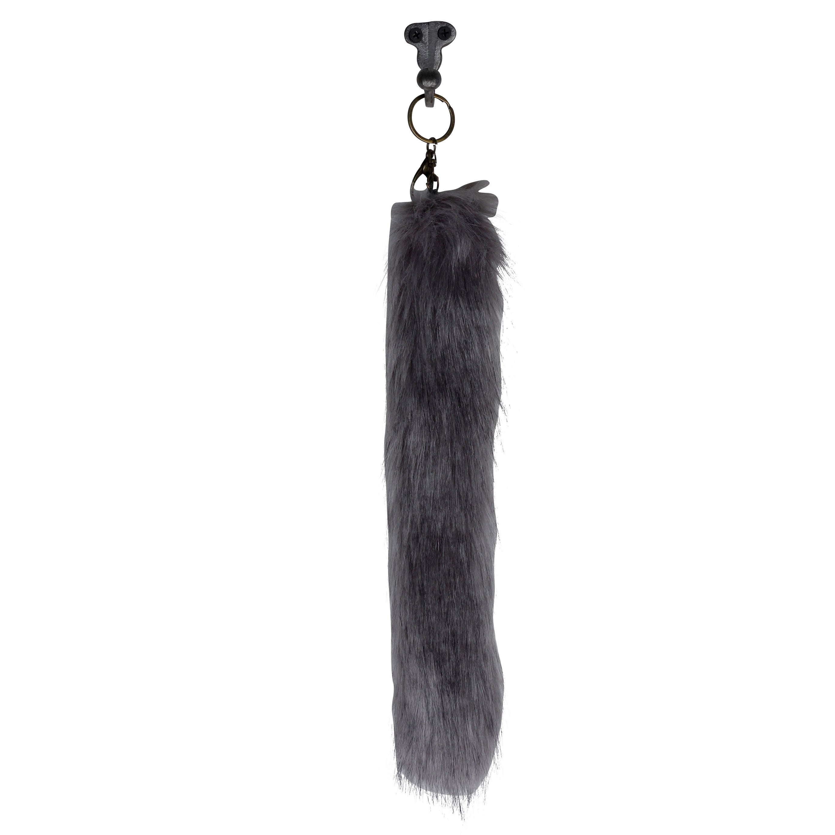 Hyena White Bag Charm - MyraUSA
