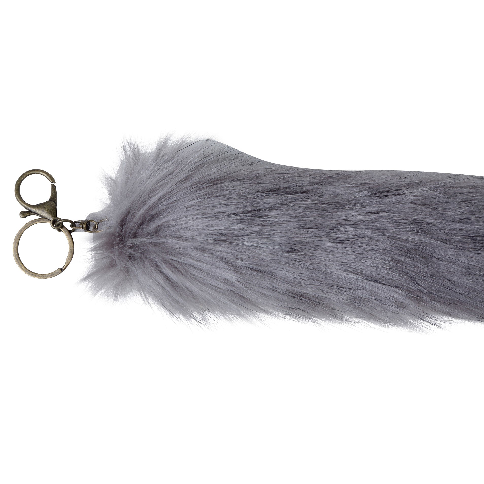 Hyena White Bag Charm - MyraUSA