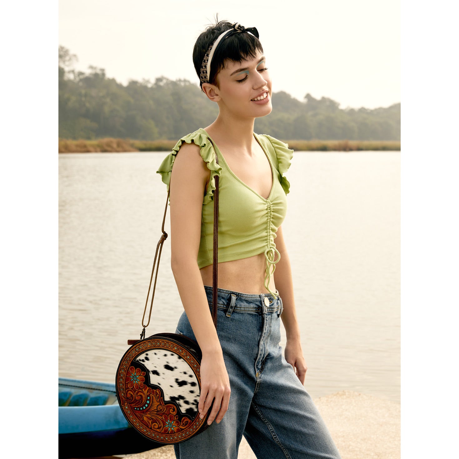 Simply Sober Round Bag - MyraUSA