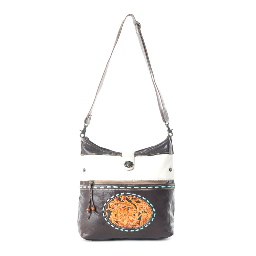 Rusted skies Hand-Tooled Bag - MyraUSA