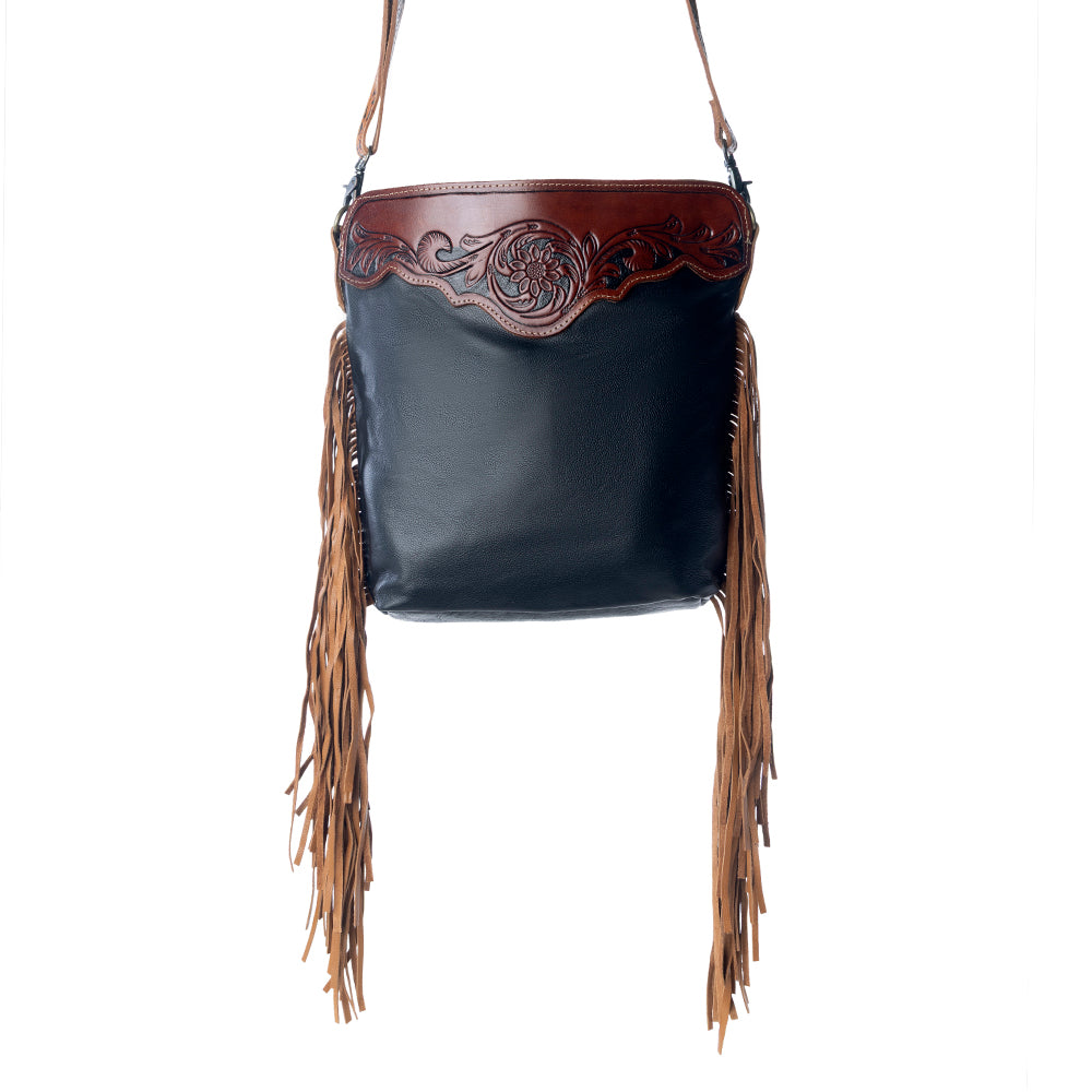 Blue moon Hand-Tooled Bag - Myra USA