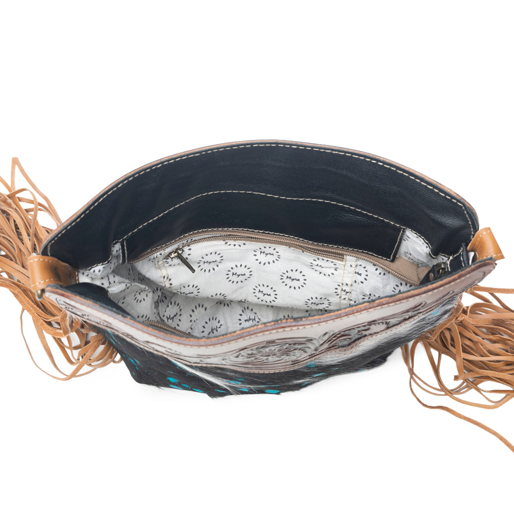 Blue moon Hand-Tooled Bag - Myra USA