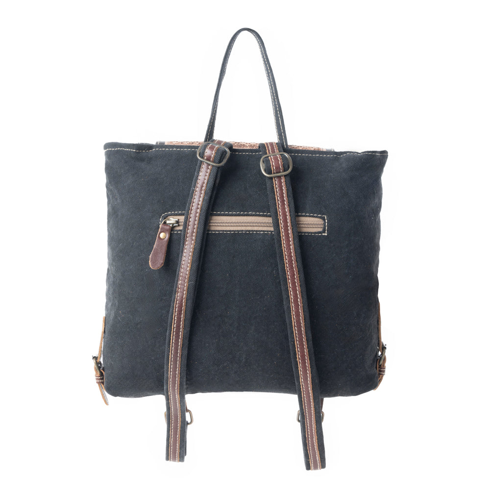Garnate Canvas & Hairon Bag - MyraUSA