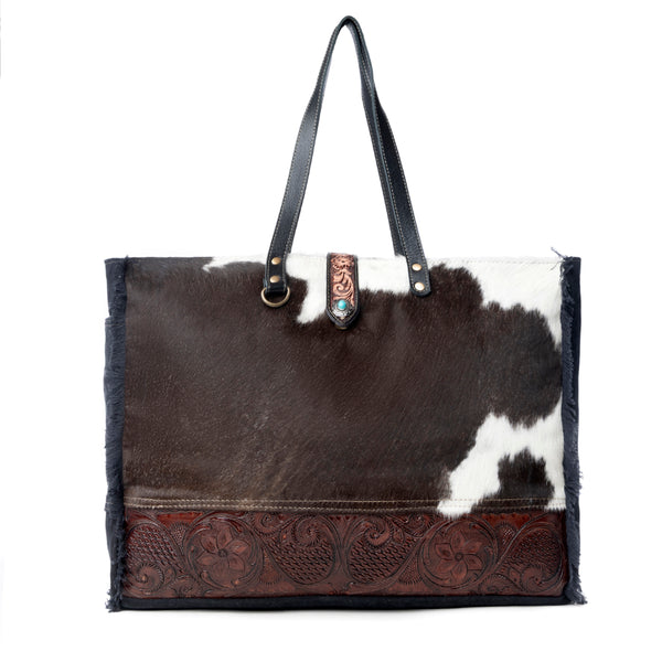 Comely Hand-Tooled Bag - Myra USA
