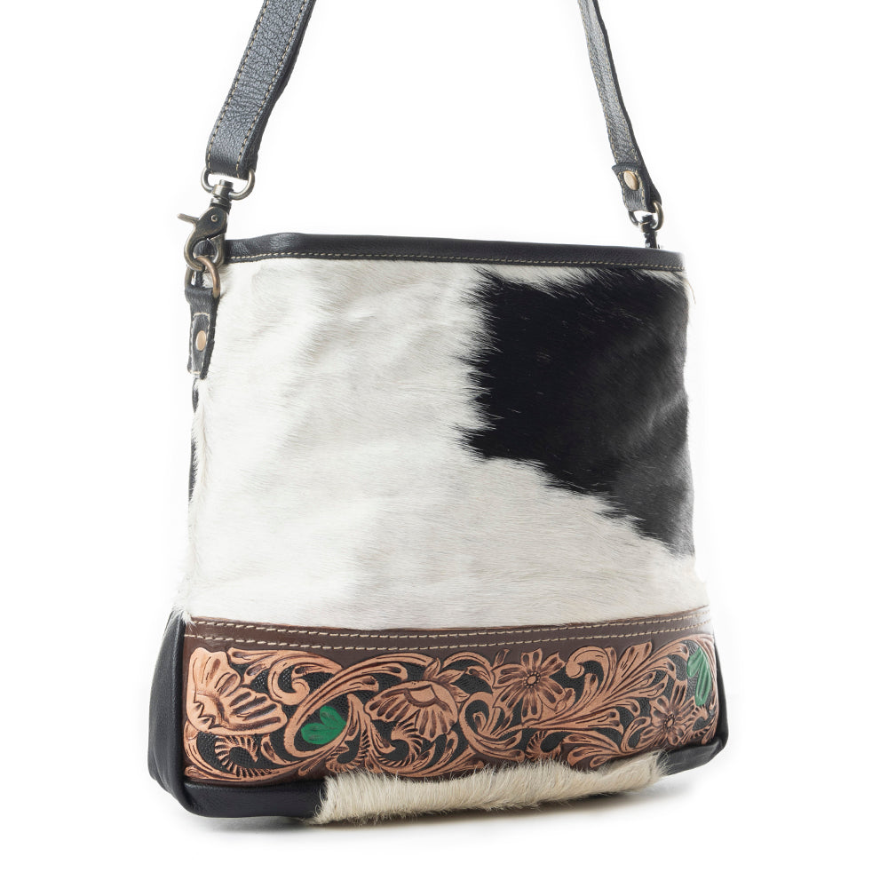 Silhouette Hand-Tooled Bag - MyraUSA