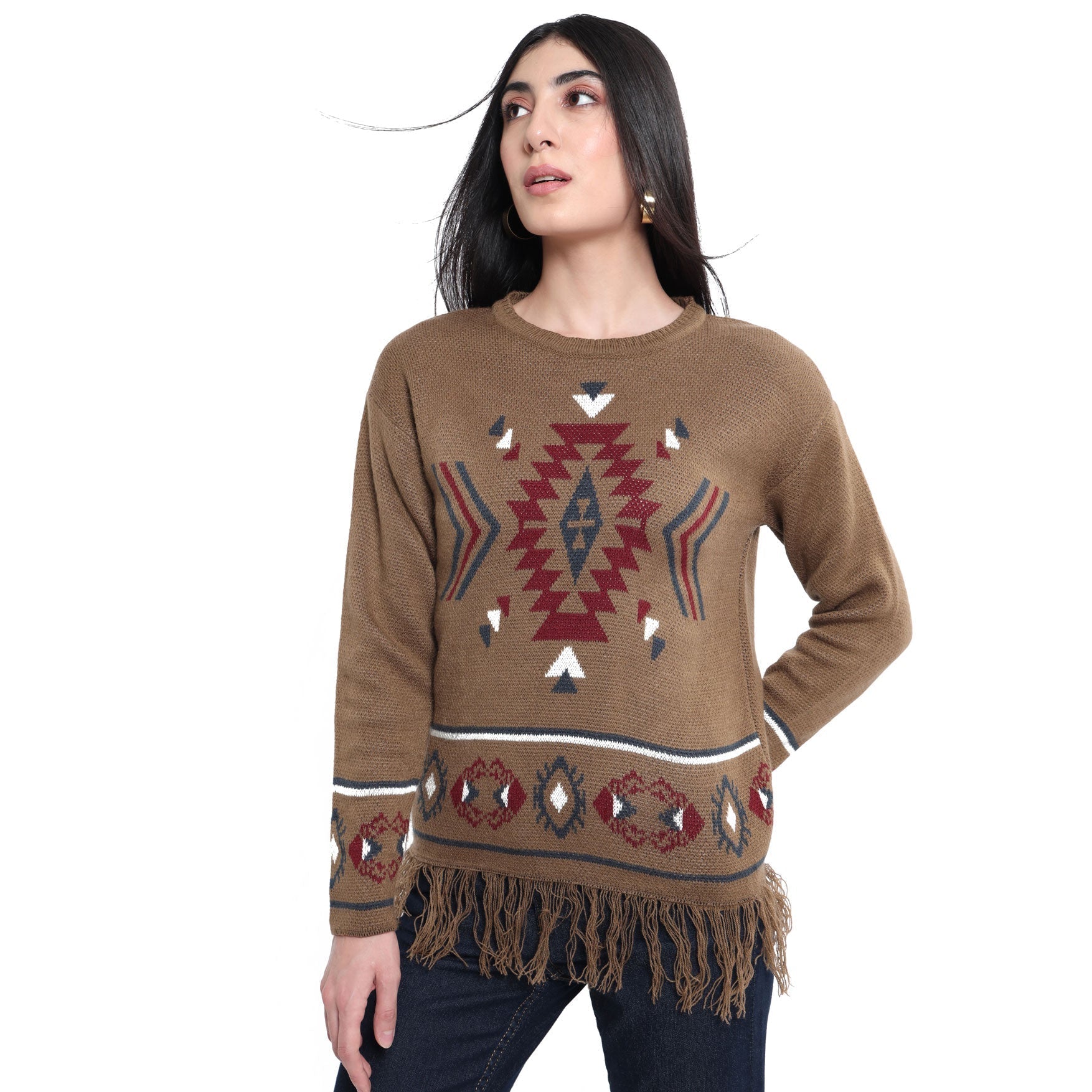 Boho-fit Sweater - MyraUSA