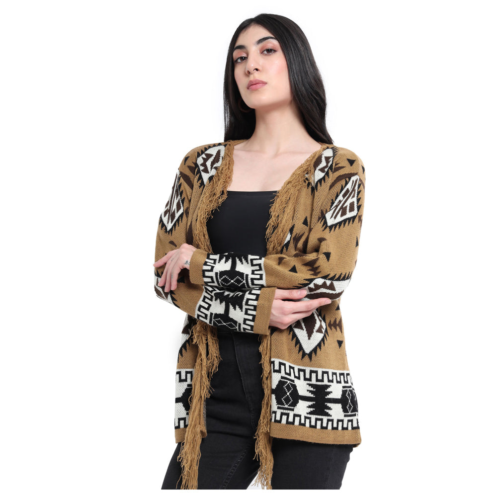 Drape Cardigan Sweater SMALL - MyraUSA