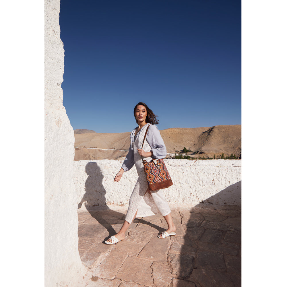 Orange Embers Shoulder Bag - MyraUSA