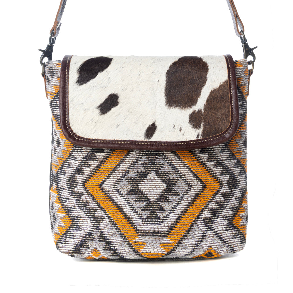 Orange Outlines Small & Crossbody Bag - Myra USA