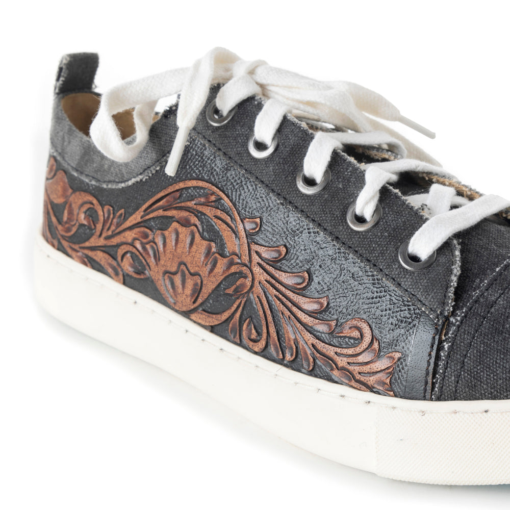 Women Limited Edition Handtooling Sneaker - MyraUSA
