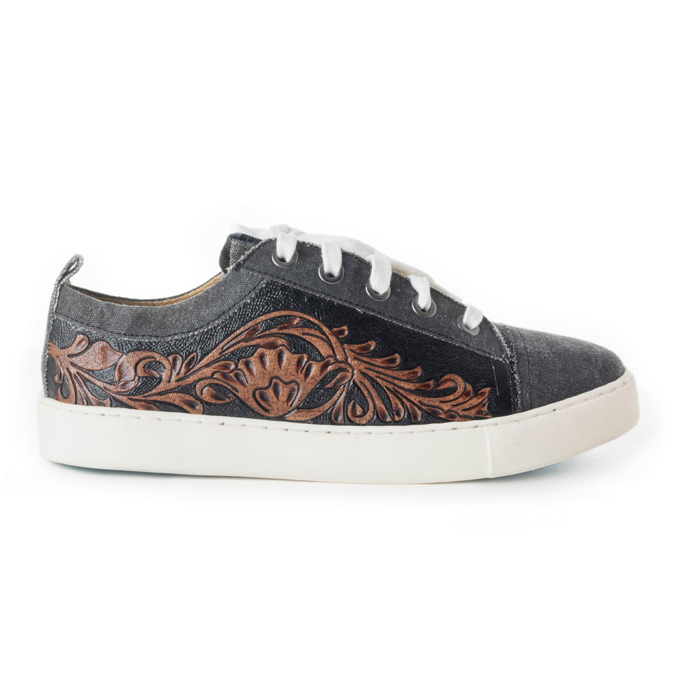 Women Limited Edition Handtooling Sneaker - MyraUSA