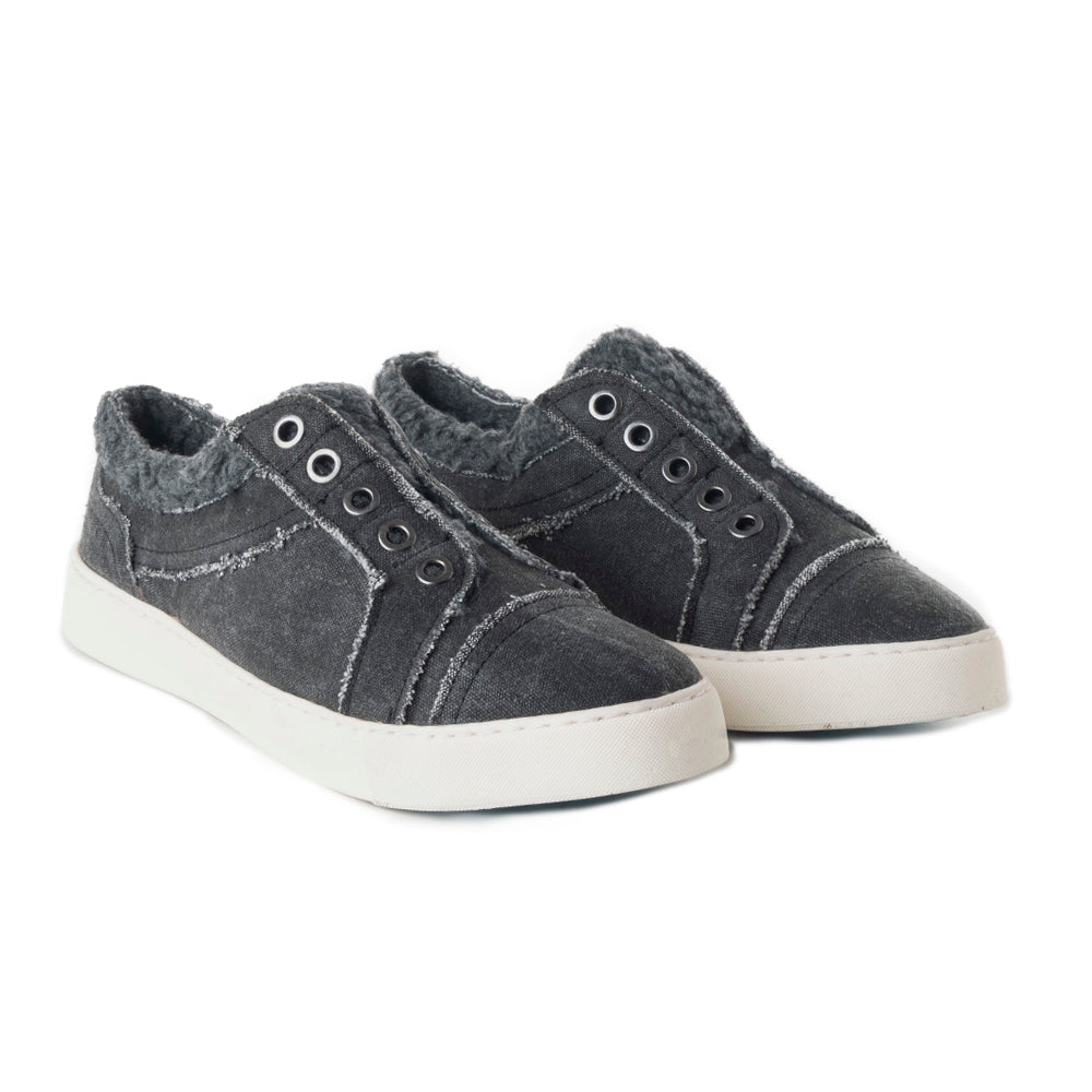 Old School Sneaker with Shearling Lining - MyraUSA