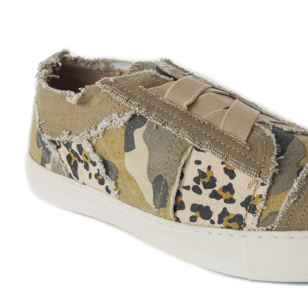 Women's comouflage and Leopard Sneaker - MyraUSA